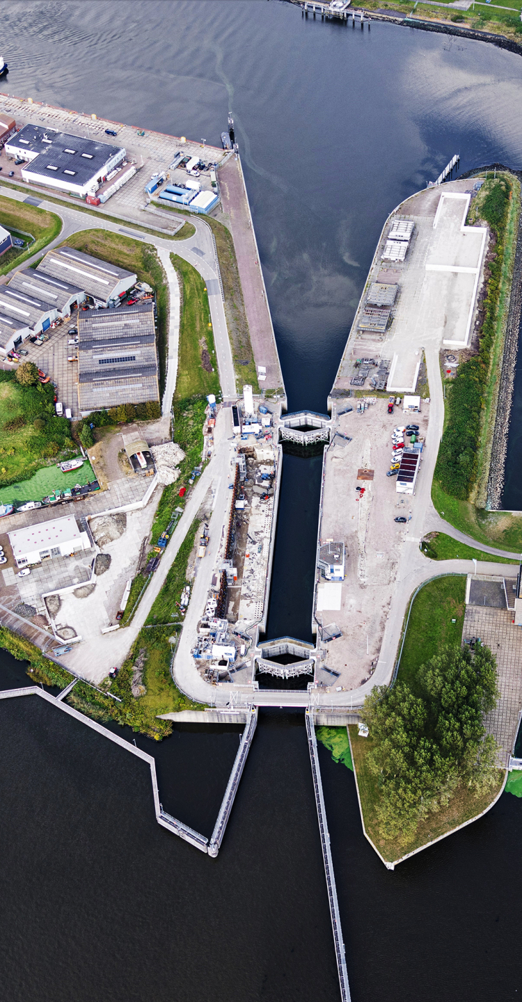 Renovatie Koopvaardersschutsluis - Infra V&R